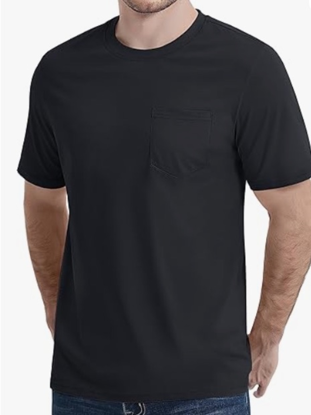 Men’s Brown Pocket Tee - Size M